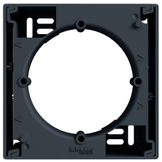 Коробка для зовнішнього монтажу 1-постова антрацит