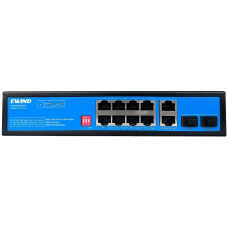 12-портовый гигабитный POE с Uplink SFP