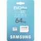 Карта памяти Samsung 64GB microSDXC class 10 EVO PLUS UHS-I (MB-MC64KA/RU)