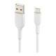 Дата кабель USB 2.0 AM to Type-C 1.0m PVC white Belkin (CAB001BT1MWH)