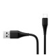 Зарядное устройство ColorWay 1USB AUTO ID 2A (10W) black + cable micro USB (CW-CHS012CM-BK)