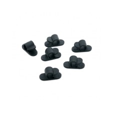 Держатель для кабеля Extradigital CC-905 Cable Clips, Black (KBC1708)