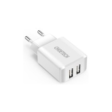 Зарядное устройство Choetech 2xUSB 5V/2A (C0030EU-WH)