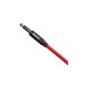 Кабель мультимедийный Jack 3.5mm Yiven M30 M/M 1.5m red-black Baseus (CAM30-C91)