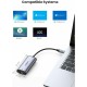 Перехідник USB3.1 Type-C to Ethernet RJ45 1000Mb CM275 Ugreen (70446)