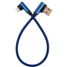 Дата кабель USB 2.0 AM to Micro 5P 0.25m blue Dengos (NTK-M-UG-SHRT-SET-BLUE)