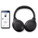 Наушники Philips TAH8506 Over-ear ANC Hi-Res Wireless Mic Black (TAH8506BK/00)