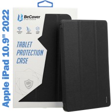 Чехол для планшета BeCover Tri Fold Soft TPU Silicone Apple iPad 10.9" 2022 Black (708518)