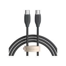 Дата кабель USB-C to USB-C 2.0m 5A Black Baseus (CAGD030101)