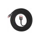 Дата кабель USB 2.0 AM to Micro 5P 1.0m Black-Red Baseus (514488)