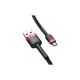 Дата кабель USB 2.0 AM to Micro 5P 1.0m Black-Red Baseus (514488)