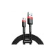 Дата кабель USB 2.0 AM to Micro 5P 1.0m Black-Red Baseus (514488)