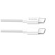 Дата кабель USB-C to USB-C 1.0m 3A 60W white ColorWay (CW-CBPDCC055-WT)