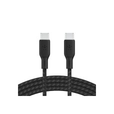 Дата кабель USB-C to USB-C 2.0m 100W black Belkin (CAB014BT2MBK)