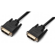 Кабель мультимедійний DVI to DVI 1.8m Single link 18+1 Prologix (PR-DVI-DVI-P-05-28-18m)