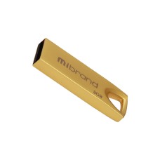 USB флеш накопичувач Mibrand 8GB Taipan Gold USB 2.0 (MI2.0/TA8U2G)