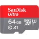 Карта памяти SanDisk 64GB microSD class 10 UHS-I Ultra (SDSQUAB-064G-GN6MA)