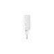 Зарядний пристрій Proda AZEADA Seagulls AZ-19 GaN5 65W USB-A (QC4.0) USB-C (PD3.0) white (AZ-19-WH)