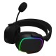 Наушники Hator Phoenix Wireless RGB Tri-mode Black (HTA-870)