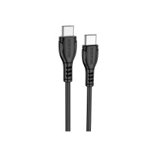 Дата кабель USB-C to USB-C 1.0m BX51 Triumph 60W Black BOROFONE (BX51CCB)