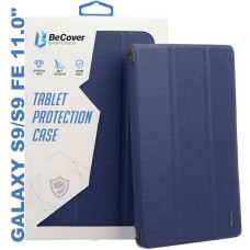 Чехол для планшета BeCover Soft Edge stylus holder Samsung Tab S9 (SM-X710/SM-X716)/S9 FE (SM-X510/SM-X516B) 11.0" Deep Blu (710439)