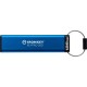 USB флеш накопичувач Kingston 128GB IronKey Keypad 200 AES-256 Encrypted Blue USB 3.2 (IKKP200/128GB)