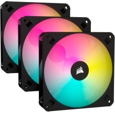 Кулер для корпуса Corsair iCUE AR120 Digital RGB 120mm PWM Fan Triple Pack Black (CO-9050167-WW)