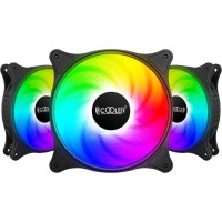 Кулер для корпуса PcCooler FX 120 ARGB BK 3in1