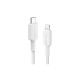 Дата кабель USB 2.0 AM to Lightning 1.8m 322 White Anker (A81B6H21)