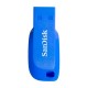 USB флеш накопитель SanDisk 32GB Cruzer Blade Electric Blue USB 2.0 (SDCZ50C-032G-B35BE)