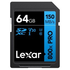 Карта памяти Lexar 64GB SDXC class 10 UHS-I (LSD0800P064G-BNNNG)