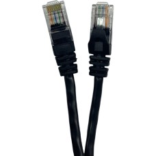 Патч-корд 0.5м UTP cat.6, CCA, 24AWG, black GEAR (GPC-UTPC6CCARJ45-0.5B)