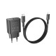 Зарядное устройство BOROFONE BA71A charger set (C to iP) Black (BA71ACLB)