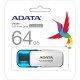 USB флеш накопитель ADATA 64GB AUV 240 White USB 2.0 (AUV240-64G-RWH)