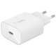 Зарядное устройство Belkin USB-С 25W PD PPS + cable USB-C-Lightning 1m (WCA004VF1MWH-B5)