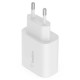 Зарядное устройство Belkin USB-С 25W PD PPS + cable USB-C-Lightning 1m (WCA004VF1MWH-B5)