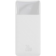 Батарея універсальна Baseus Bipow 20000mAh 20W white (PPBD050302)