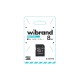 Карта пам'яті Wibrand 8GB microSD class 10 (WICDHC10/8GB-A)