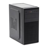 Корпус Casecom GN-1718 450W-120mm USB 3.0 mATX, Black