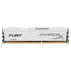 Модуль памяти для компьютера DDR3 8Gb 1600 MHz HyperX Fury White Kingston Fury (ex.HyperX) (HX316C10FW/8)