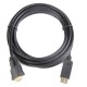 Кабель мультимедійний Display Port to DVI 24+1pin, 1.0m Cablexpert (CC-DPM-DVIM-1M)