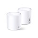 Точка доступа Wi-Fi TP-Link DECO X20 2PK AX1800 1xGE LAN 1xGE WAN MU-MIMO OFDMA MESH (DECO-X20-2-PACK)