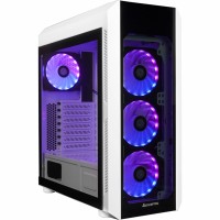 Корпус Chieftec SCORPION III GL-03W-OP 4x120mm A-RGB, ATX, без БЖ, White