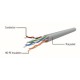 Патч-корд 30м UTP cat 6 CCA gray Cablexpert (PP6U-30M)