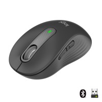 Мишка Logitech Signature M650 Wireless Mouse Graphite 5кн., 2000 dpi, чорна