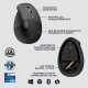 Мышка Logitech Lift Vertical Ergonomic Wireless/Bluetooth for Business Graphite (910-006494)