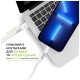 Дата кабель USB 2.0 AM to Lightning 2.0m CBFLEXL2 white Intaleo (1283126521416)