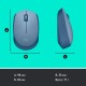 Мышка Logitech M171 Blue Grey (910-006866)