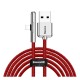 Дата кабель USB 3.1 AM to Lightning 2.0m CAL7C 1.5A 90 Red Baseus (CAL7C-B09)