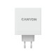 Зарядное устройство Canyon H-140-01 Wall charger with 1USB-A 2 USB-C (CND-CHA140W01)